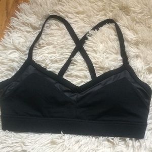 Alo Yoga Black Sports Bra Size Small